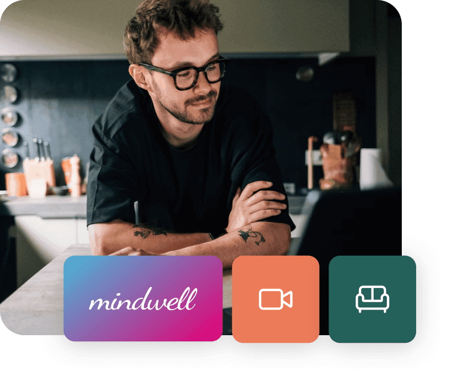 Mladý muž s tabletem